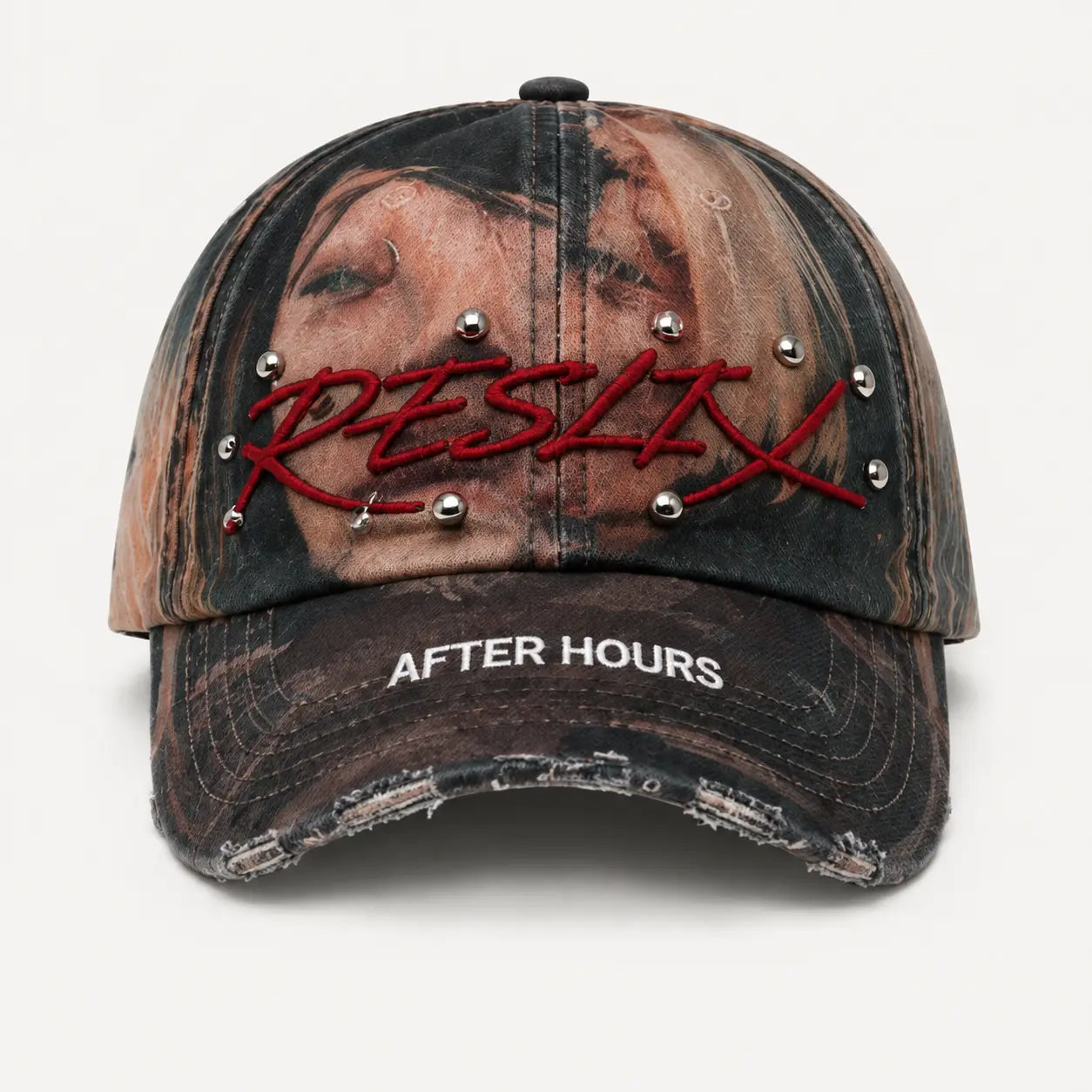 After Hours distressed cap