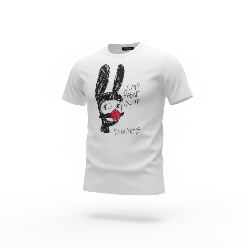 Dsquared2 “Jump Rabbit” T-Shirt – White