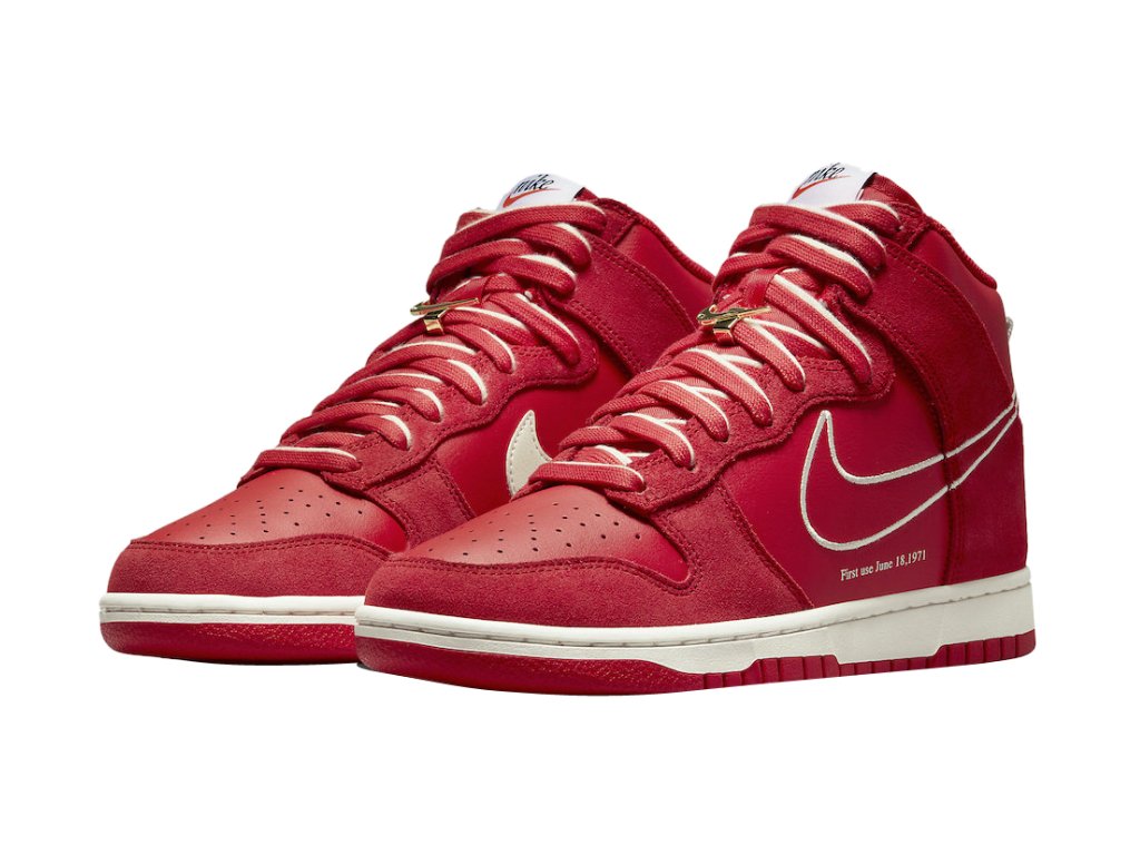 Nike Dunk High First Use Red