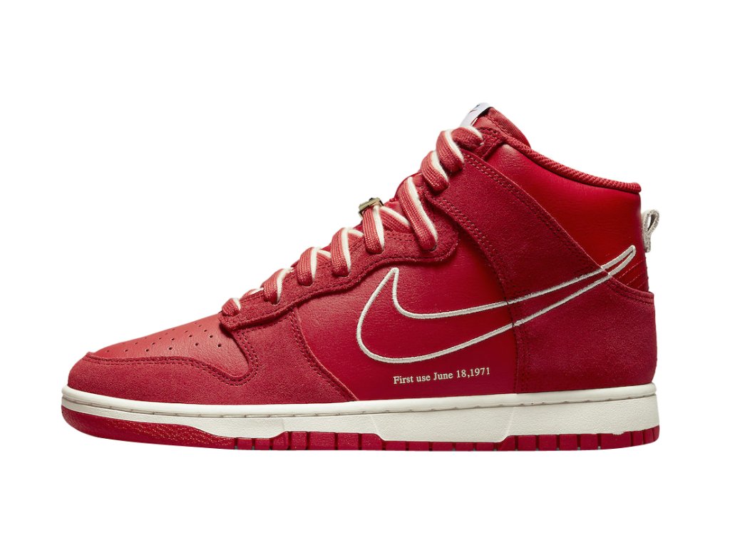 Nike Dunk High First Use Red