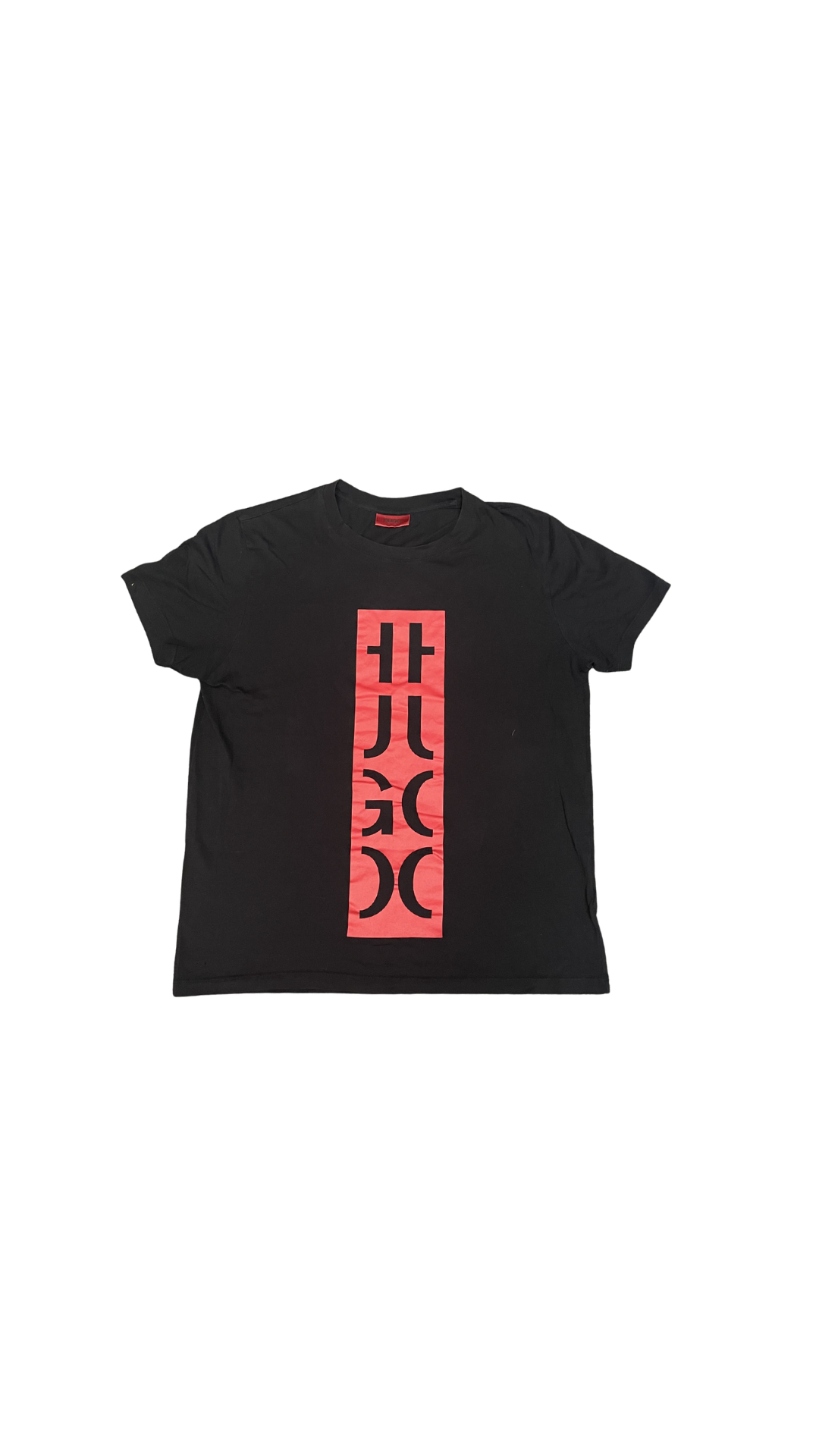 HUGO Graphic T-Shirt – Black / Red