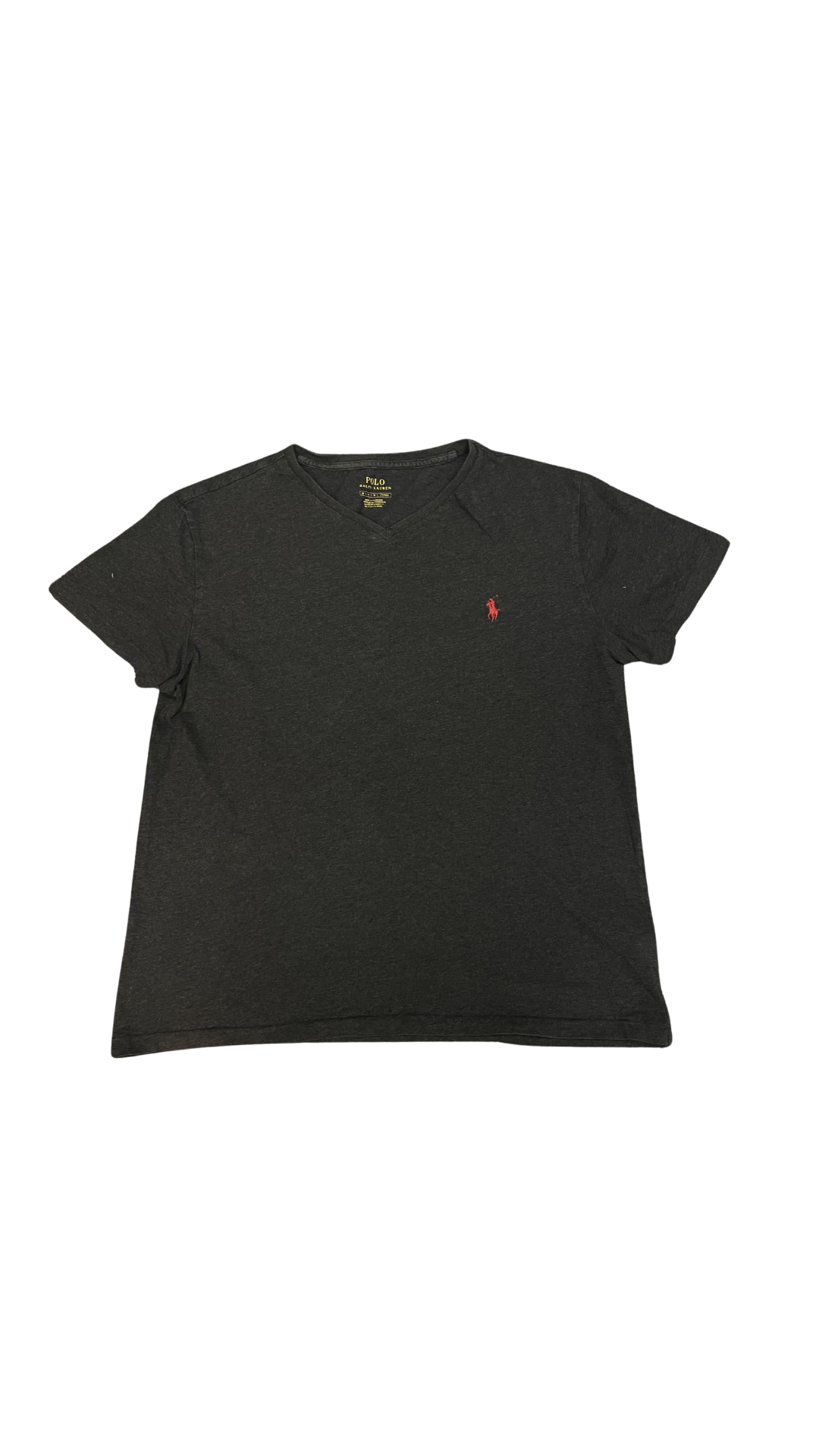 Ralph Lauren Dark Grey V-Neck T-Shirt