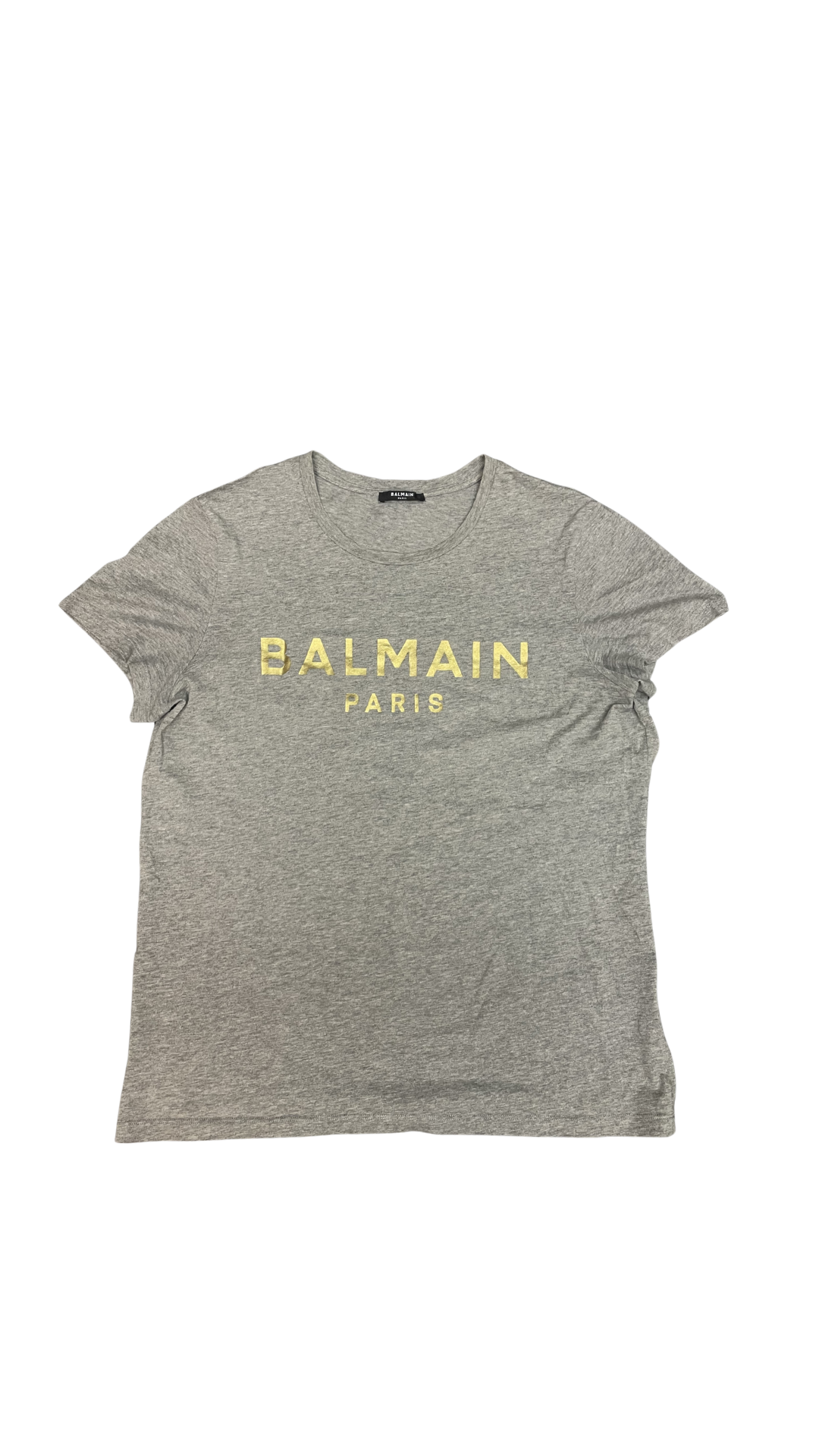 Balmain Paris Logo T-Shirt – Grey