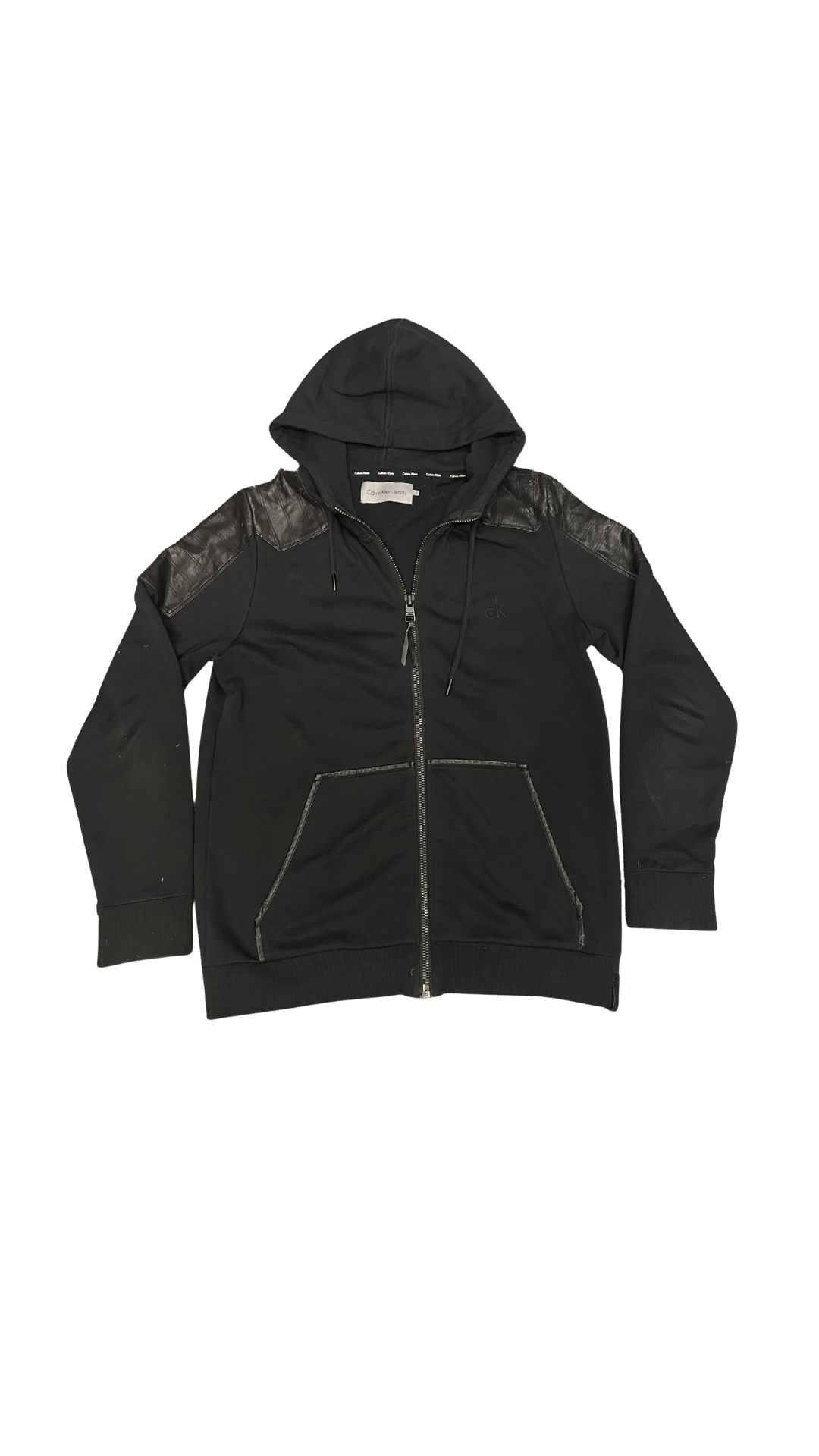 Calvin Klein Zip Hoodie – Black