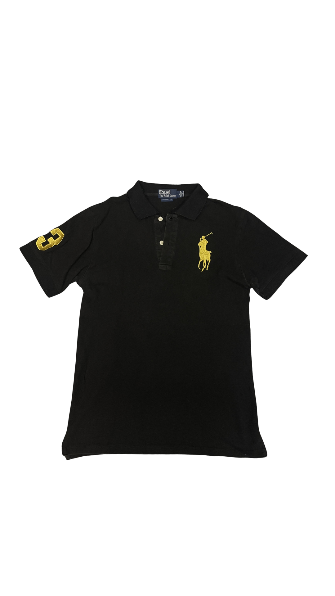 Polo Ralph Lauren Big Pony Polo – Black & Gold