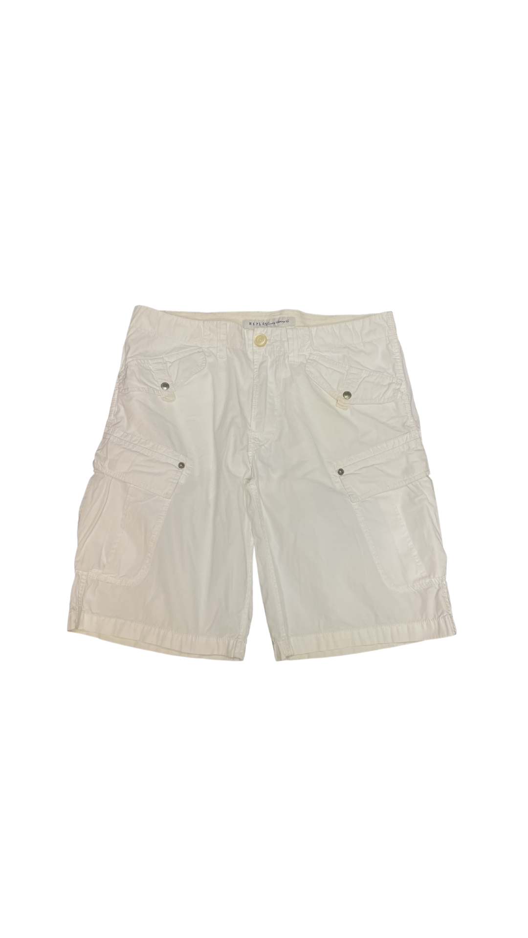 Replay Cargo Shorts – Light Grey