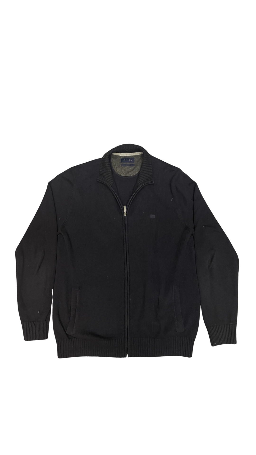 Christian Berg Zip Sweater – Black