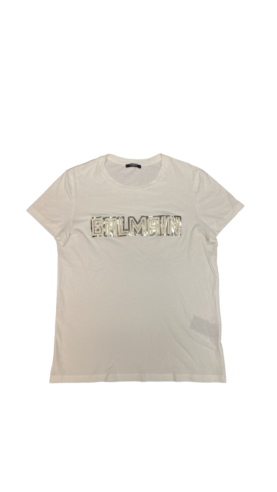 Balmain Paris Logo T-Shirt – White