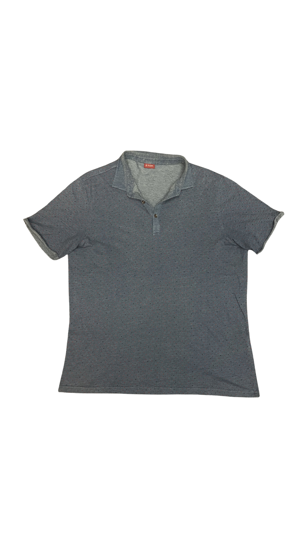 Blažek Polo – Light Blue Micro Pattern