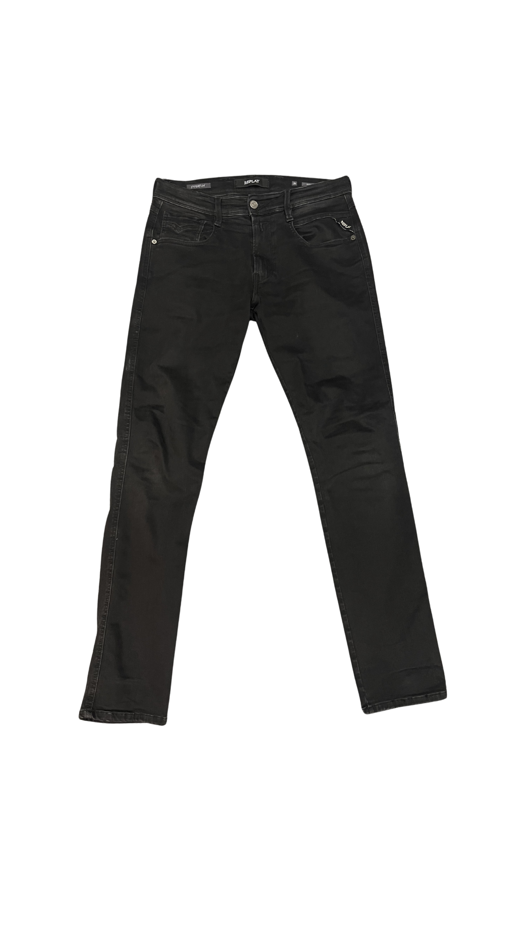 Replay Black Slim Fit Jeans
