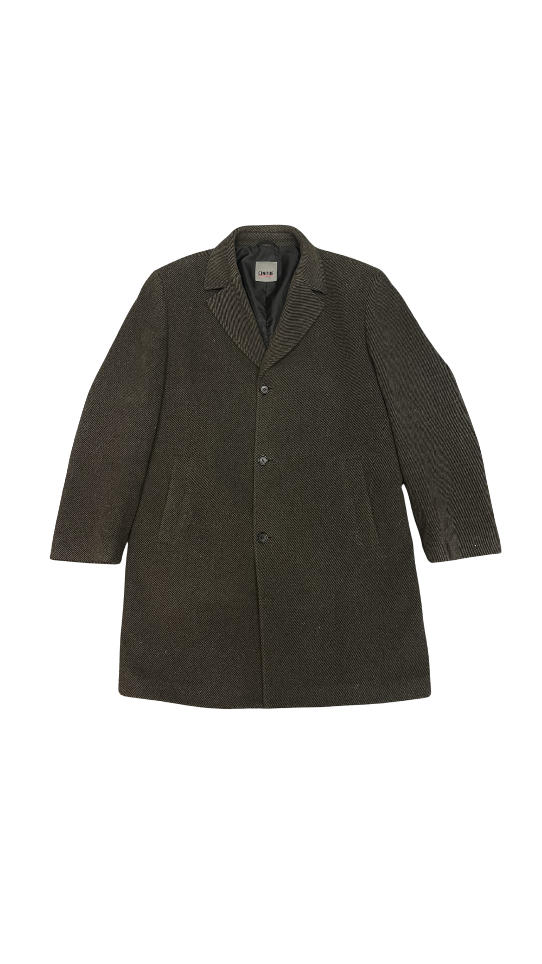 Cinque Wool Blend Coat – Brown