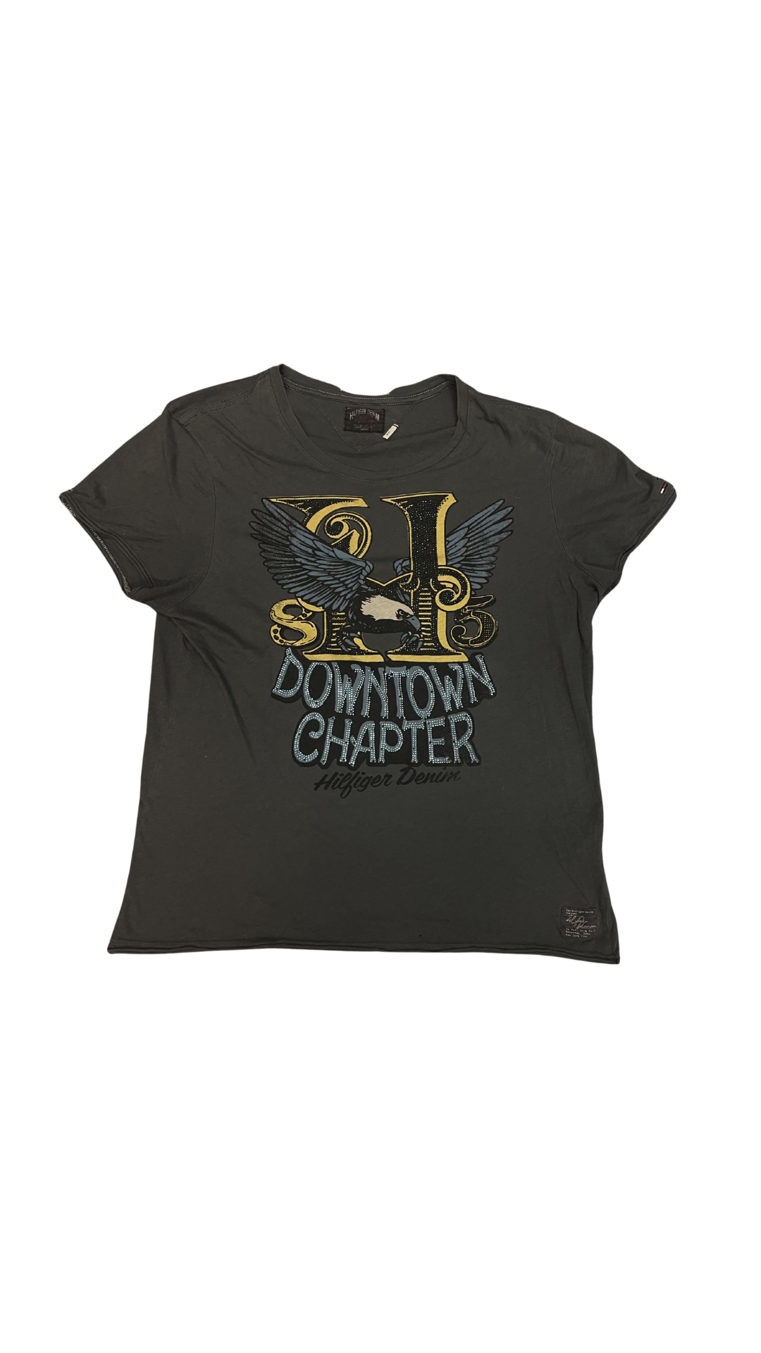 Tommy Hilfiger Denim “Downtown Chapter” Graphic T-Shirt – Grey