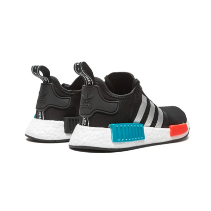 adidas NMD R1 Core Black Silver Metallic (GS)