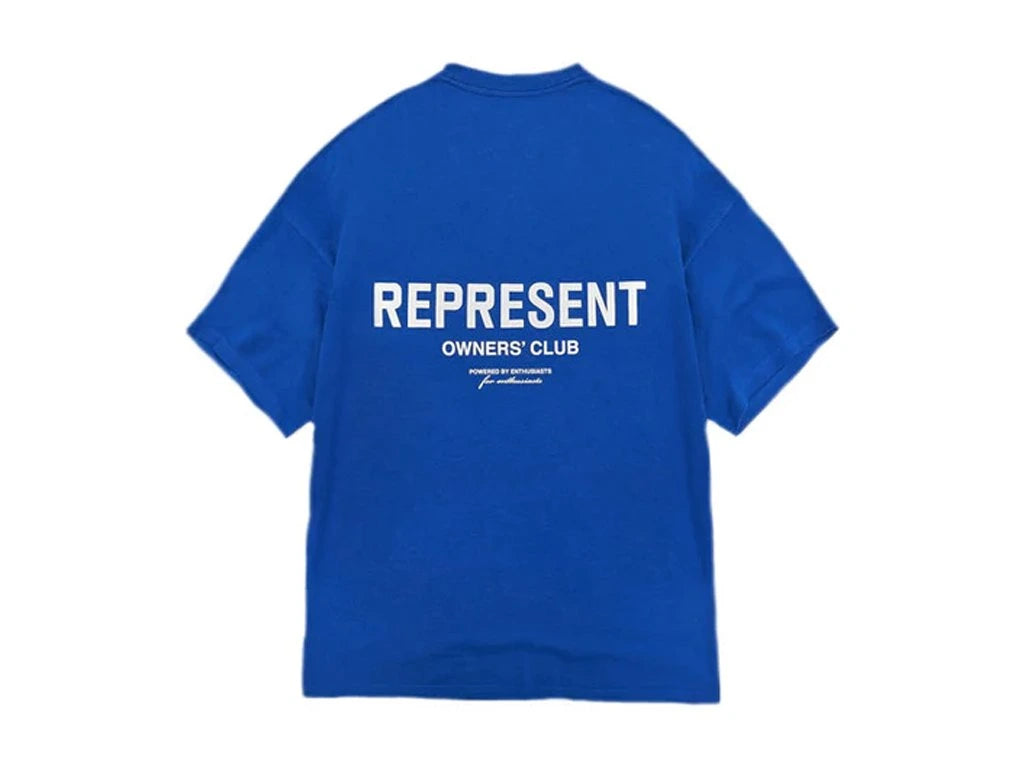 Represent Initial T-Shirt Cobalt