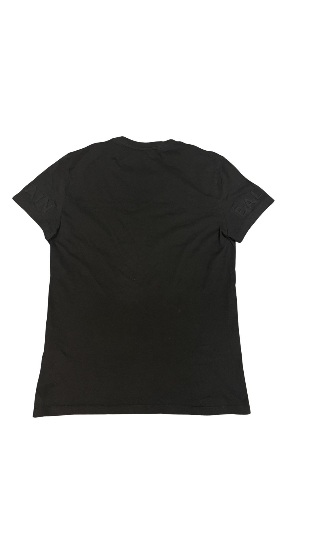 Balmain Black Minimal Logo T-Shirt