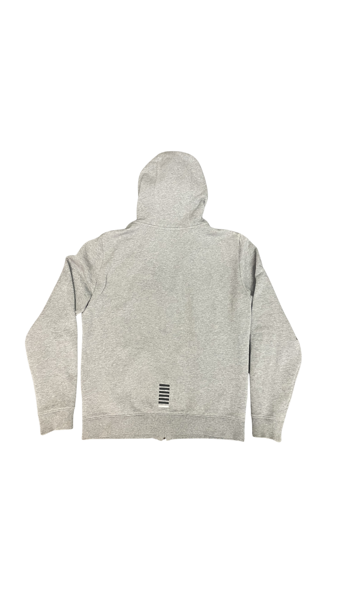 EA7 Emporio Armani Grey Zip Hoodie