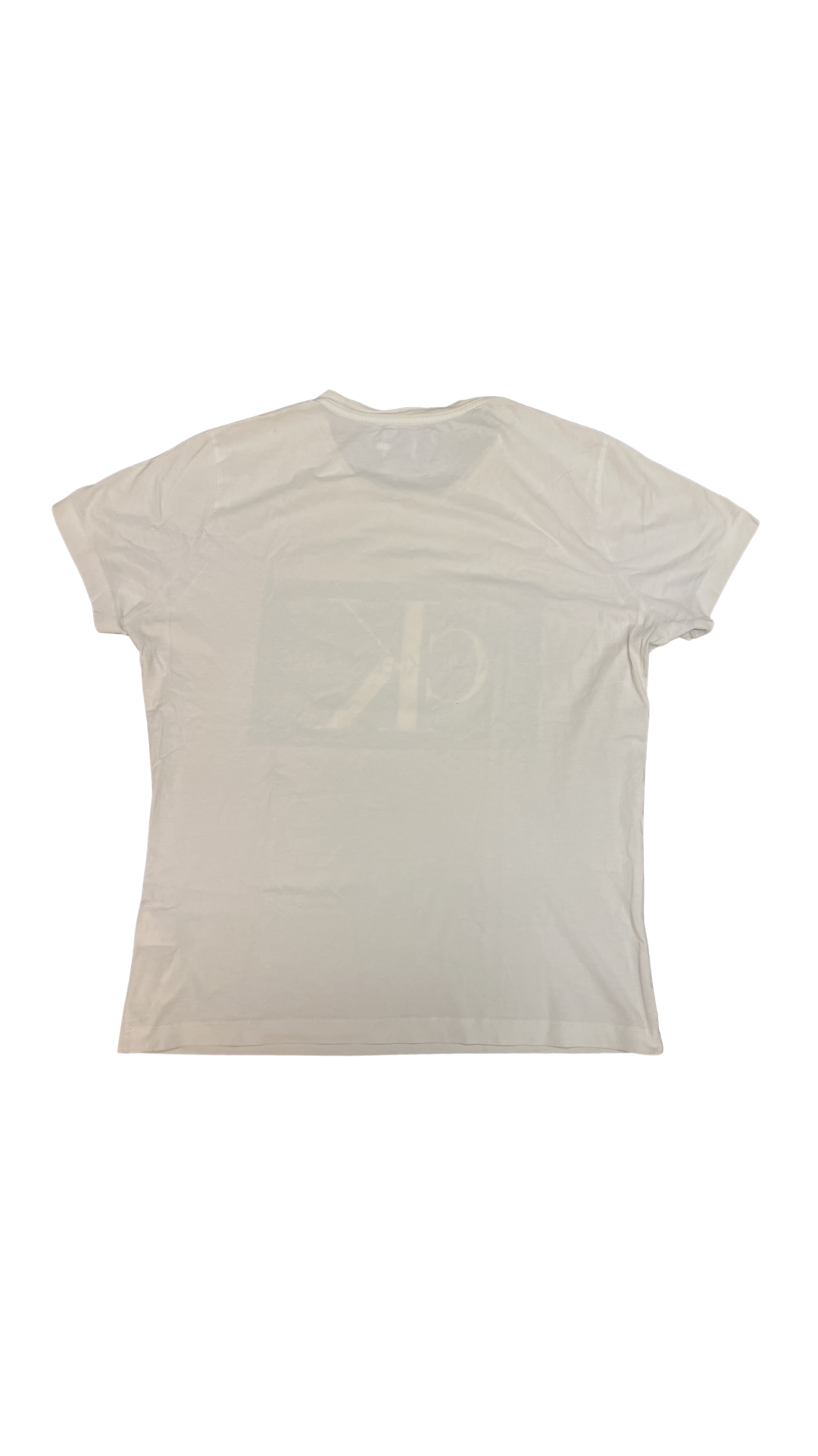 Calvin Klein Jeans T-Shirt – White / Green Logo