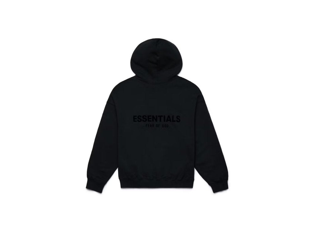 Fear of God Essentials Pullover Chest Logo Hoodie Stretch Limo/Black