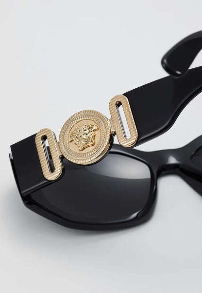 Versace MEDUSA BIGGIE UNISEX - Sluneční brýle - black