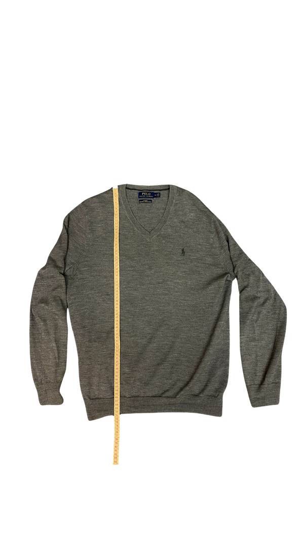 Polo Ralph Lauren V-Neck Sweater – Grey