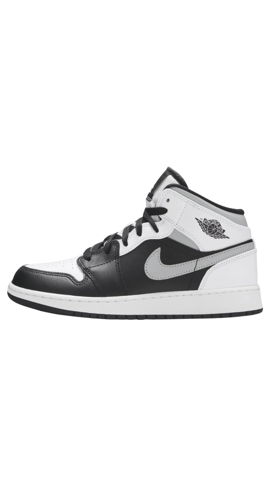 Air Jordan 1 Mid White Shadow (GS)