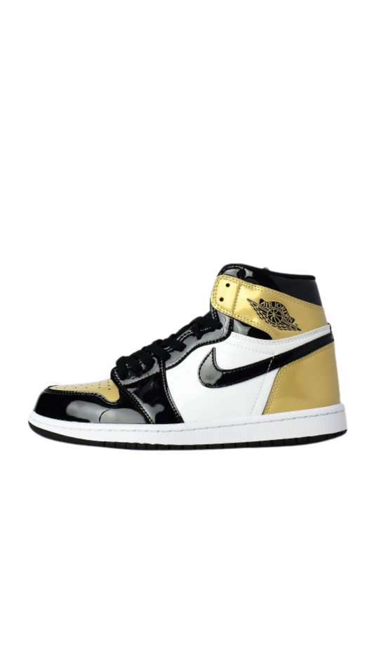 Air Jordan 1 Retro High NRG Patent Gold Toe