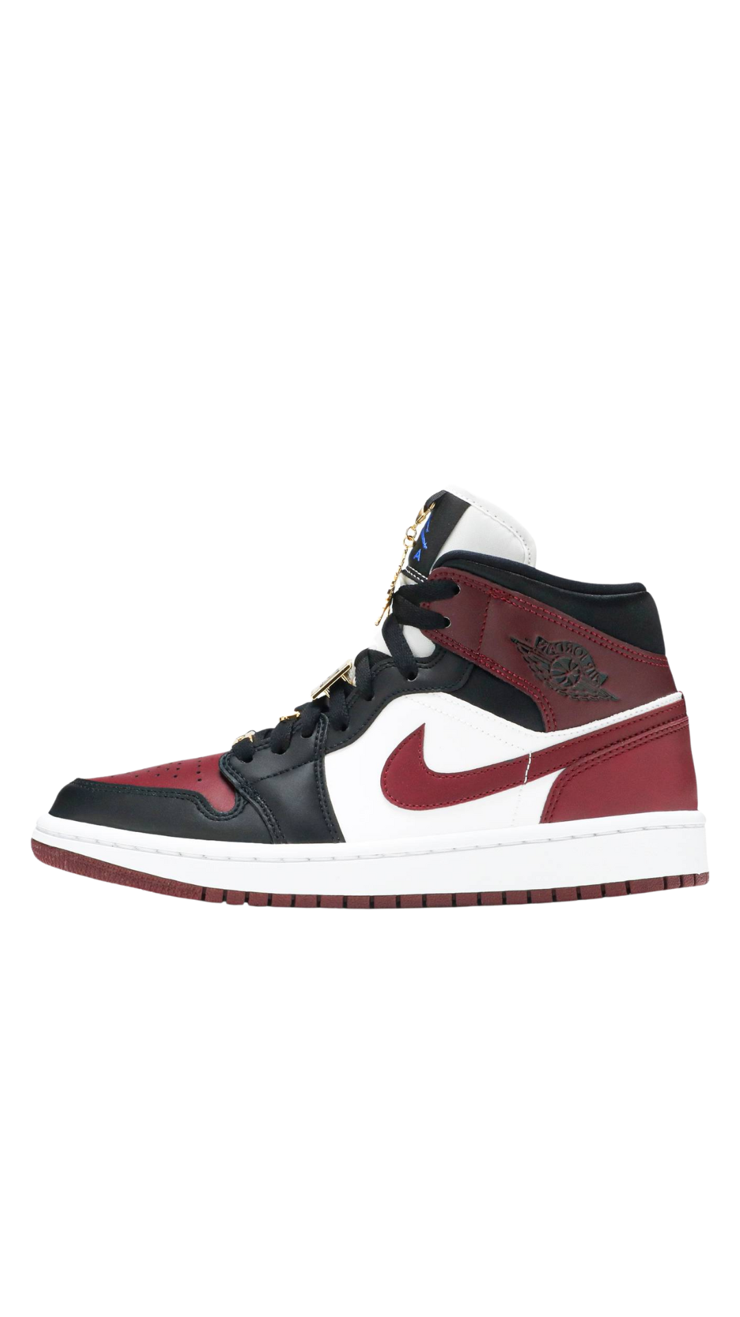 Air Jordan 1 Mid SE Black Dark Beetroot (Women's)