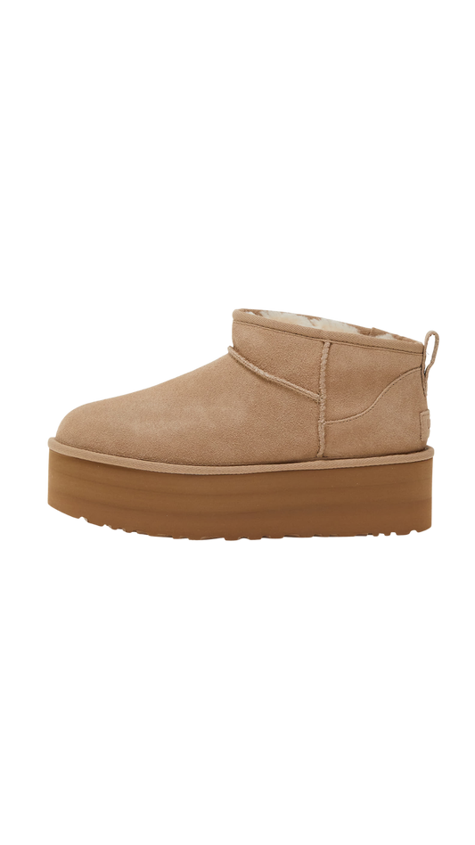 UGG Classic Ultra Mini Platform Boot Sand (Women's)