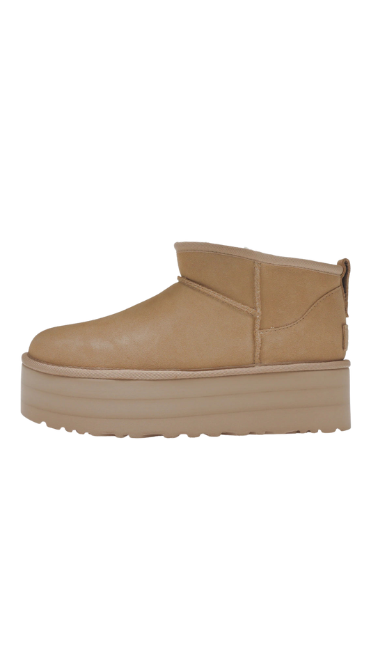 UGG Classic Ultra Mini Platform Boot Driftwood (Women's)