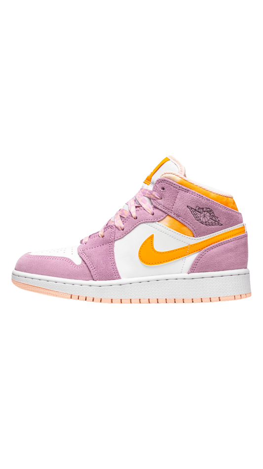 Air Jordan 1 Mid SE Arctic Pink (GS)
