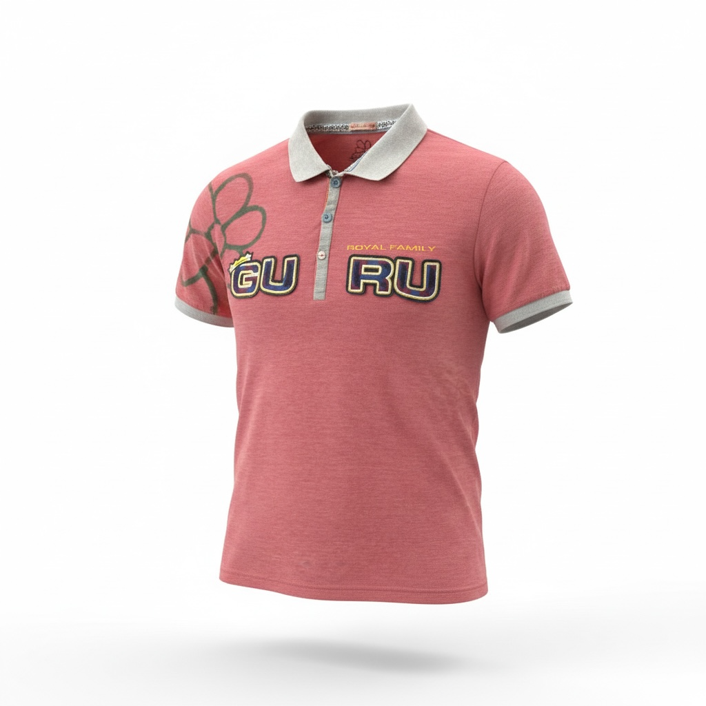 Guru Polo – Coral / Pink