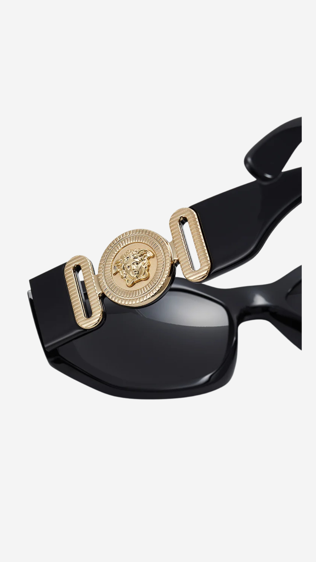 Versace MEDUSA BIGGIE UNISEX - Sluneční brýle - black