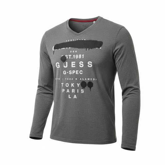 Guess Longsleeve – Grey Print