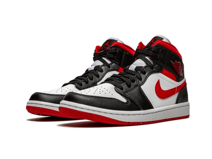 Jordan 1 Mid Gym Red Black White