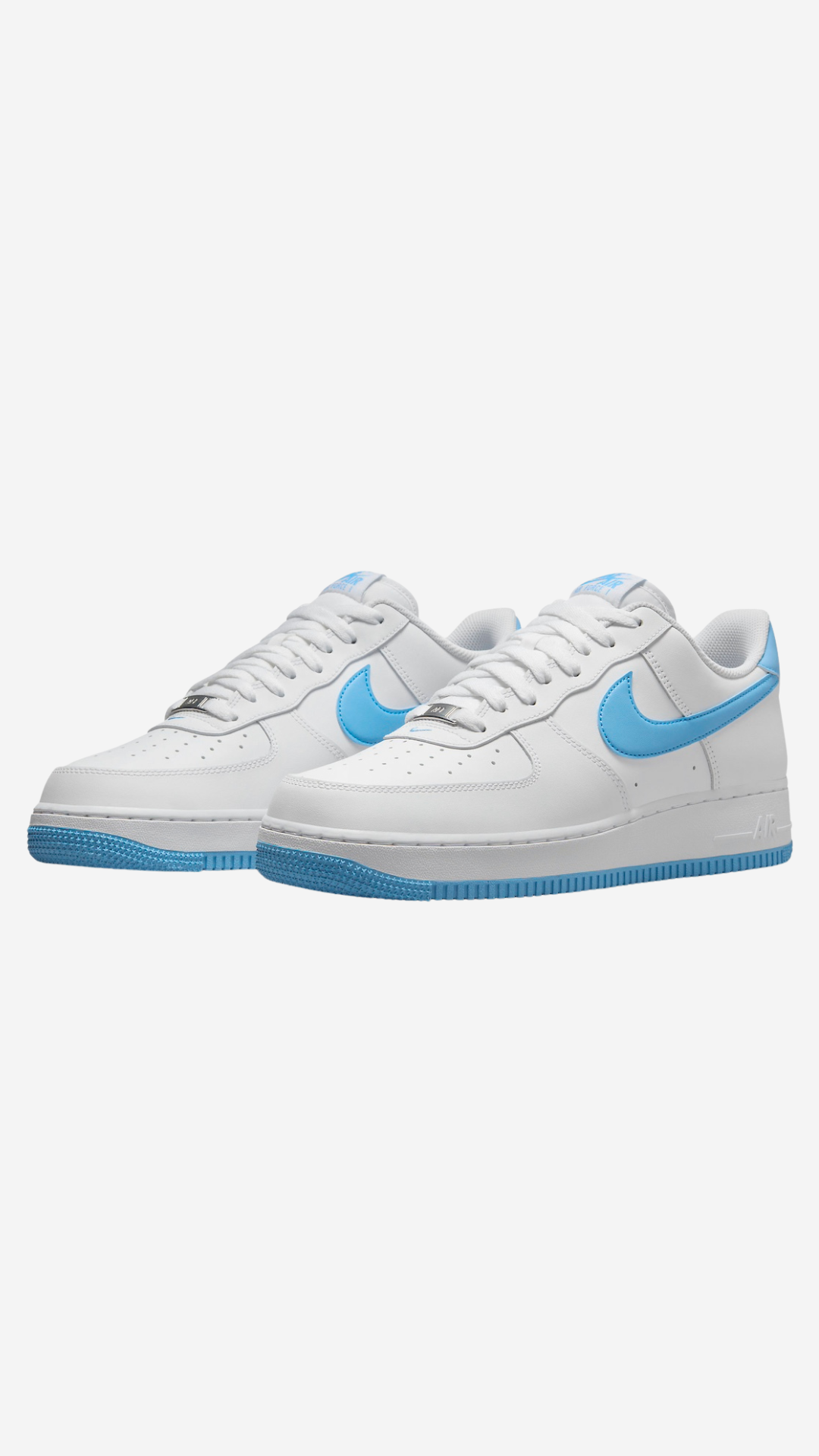 Nike Air Force 1 Low '07 White Aquarius Blue