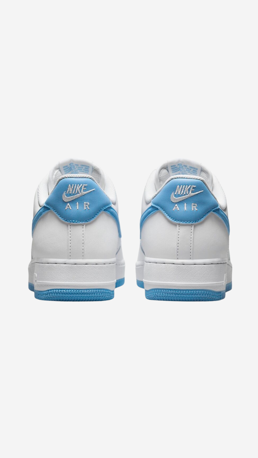 Nike Air Force 1 Low '07 White Aquarius Blue