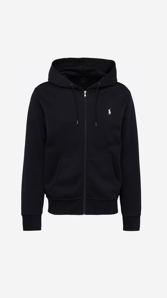 Ralph Lauren Zip Hoodie Black