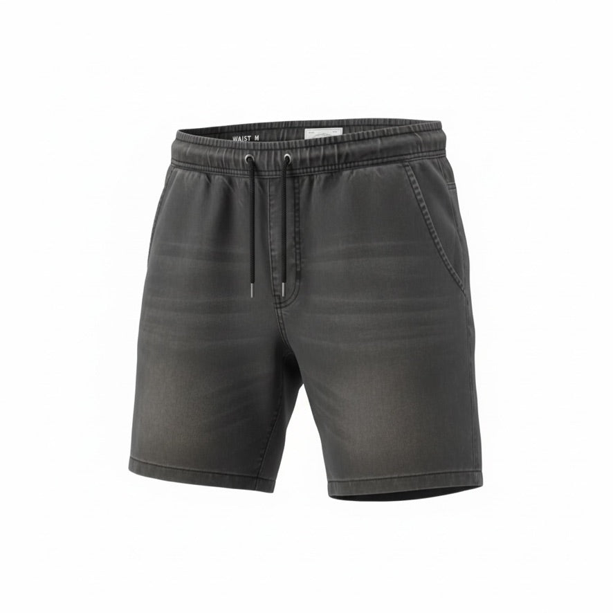 Only & Sons Washed Shorts – Dark Grey