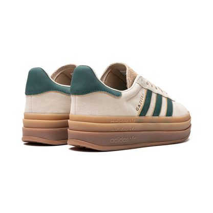 adidas Gazelle Bold Magic Beige Collegiate Green (Women's)