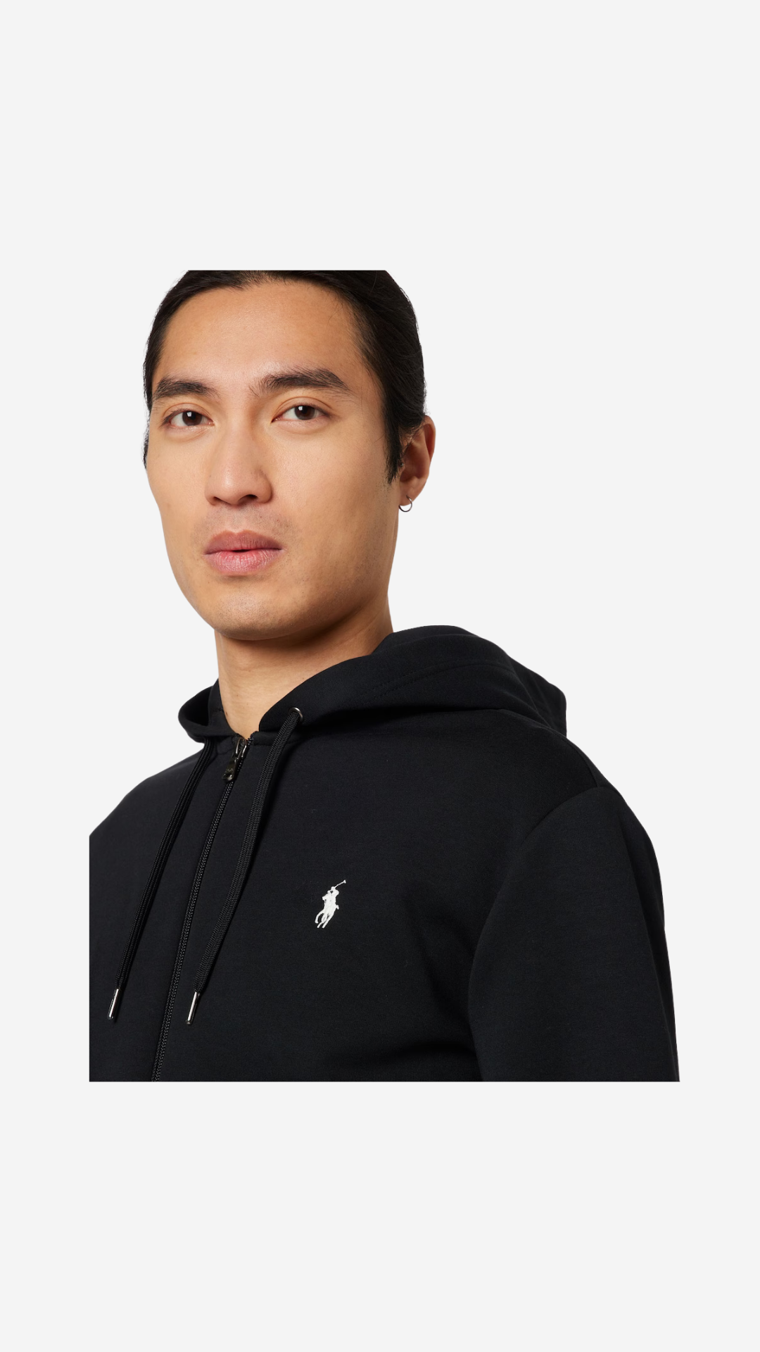 Ralph Lauren Zip Hoodie Black