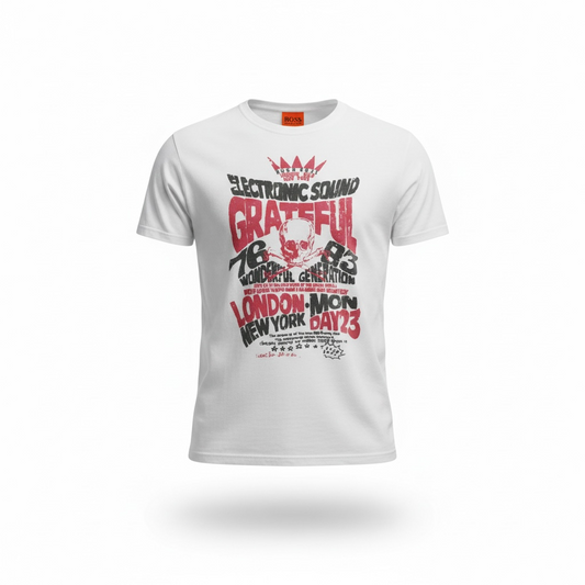 BOSS Orange Graphic T-Shirt – White