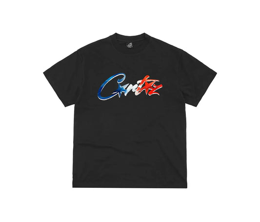 Corteiz Francais Allstarz Tee Black