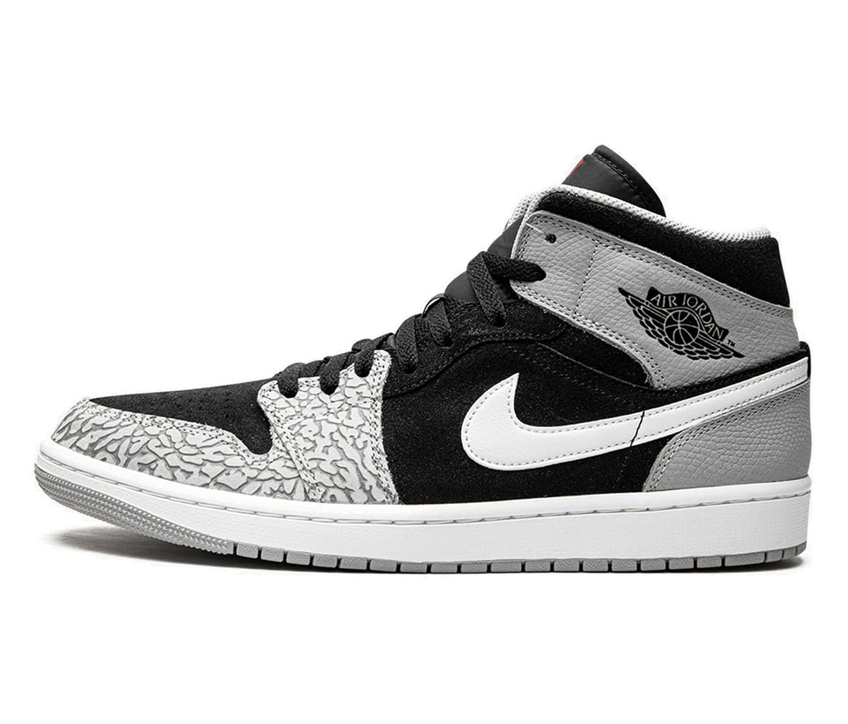 Jordan 1 Mid SE Elephant Print (GS)