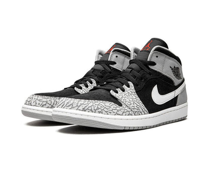 Jordan 1 Mid SE Elephant Print (GS)