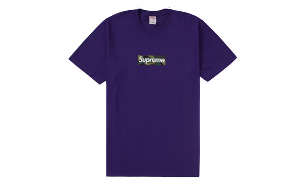 Supreme Box Logo Tee Purple