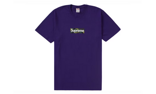 Supreme Box Logo Tee Purple