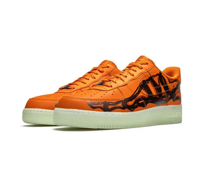 Nike Air Force 1 Low Orange Skeleton