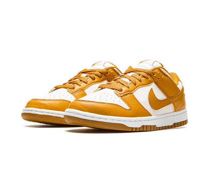 Nike Dunk Low Next Nature Phantom Gold Suede (Women's)