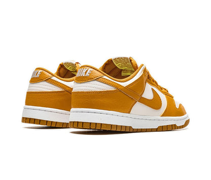 Nike Dunk Low Next Nature Phantom Gold Suede (Women's)