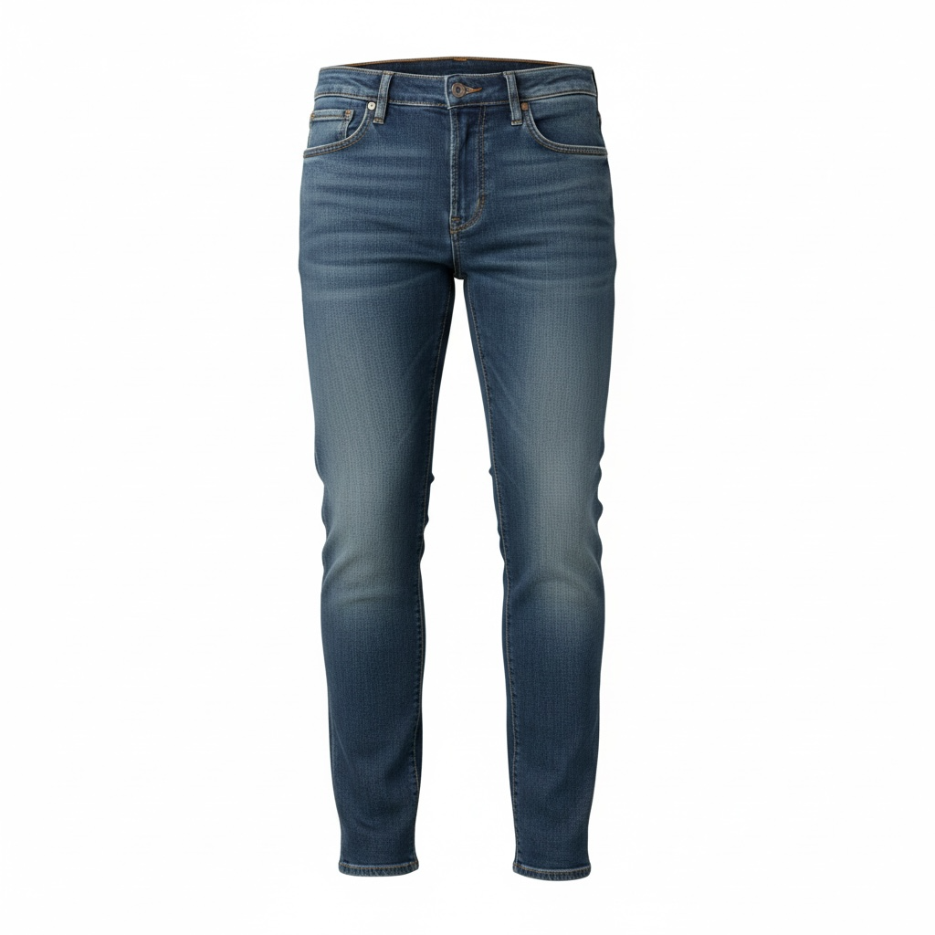 Replay Slim Fit Jeans – Mid Blue Fade